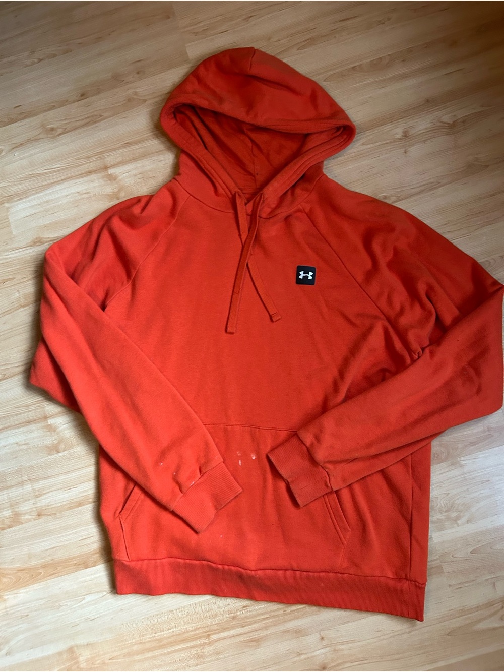 Under Armour Men's Bright Orange Hooded Pullover